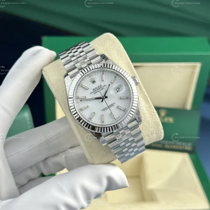 Rolex DateJust 126334 White Dial 41mm | ETA Saat | Clean Factory