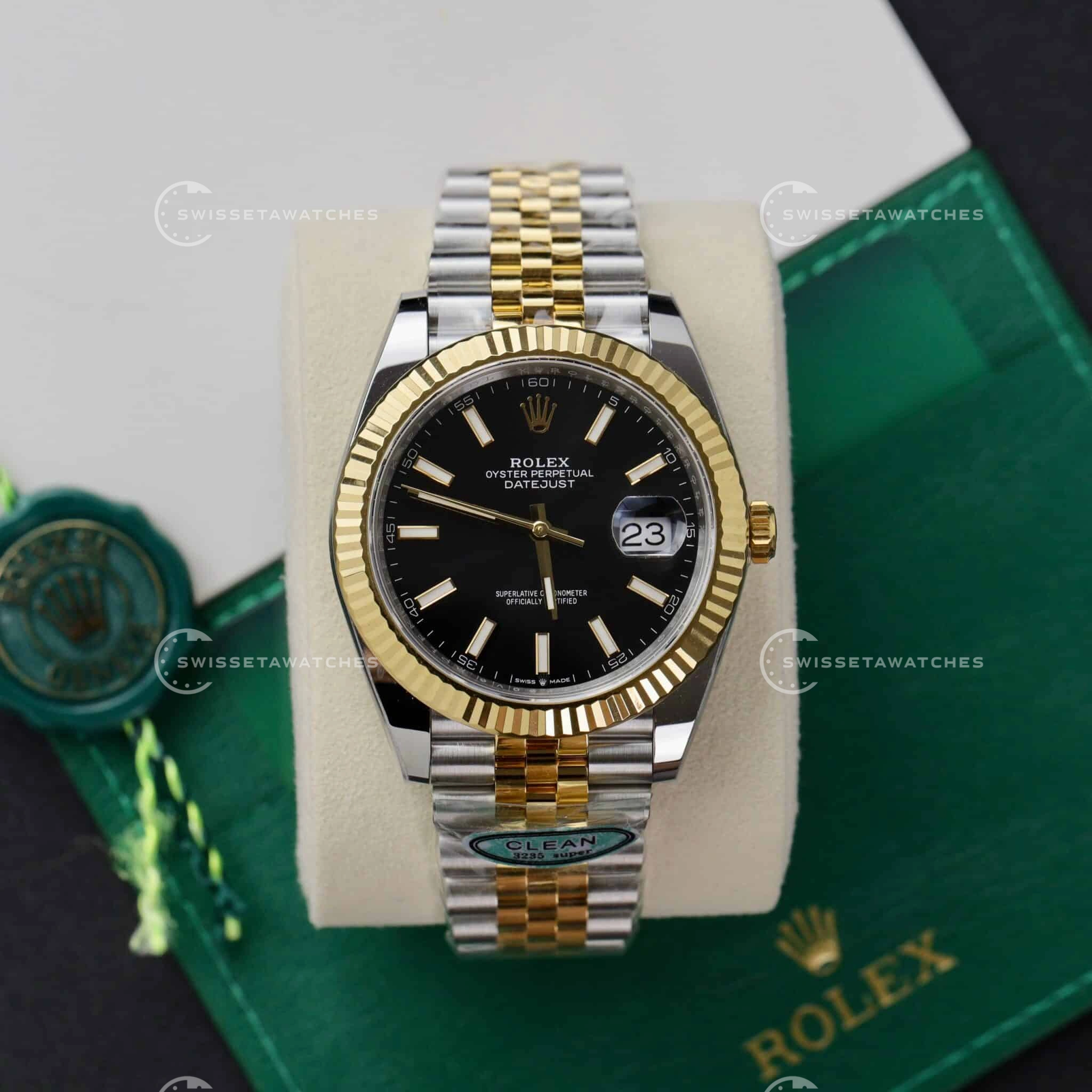 Rolex-Datejust-126333-Two-Tone-Yellow-Gold-Black-Dial-Jubilee (11)