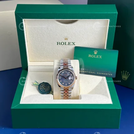 Rolex Datejust 36 | Siyah Sedef Kadran | Super Clone ETA Saat