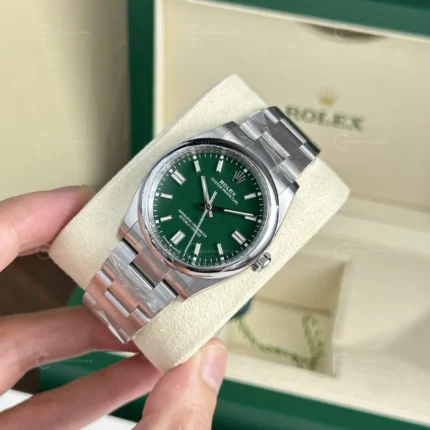 Rolex Oyster Perpetual 36mm | Yeşil Kadran | Ref. 126000 | Clean Fabrika | Super Clone ETA Saat