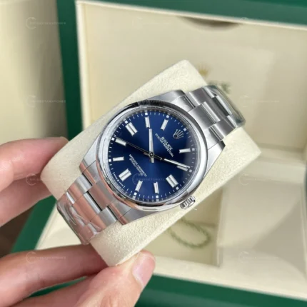 Rolex Oyster Perpetual 41mm | Mavi Kadran | Ref. 124300 | Clean Fabrika | Super Clone ETA Saat